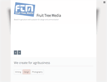 Tablet Screenshot of fruittreemedia.com.au